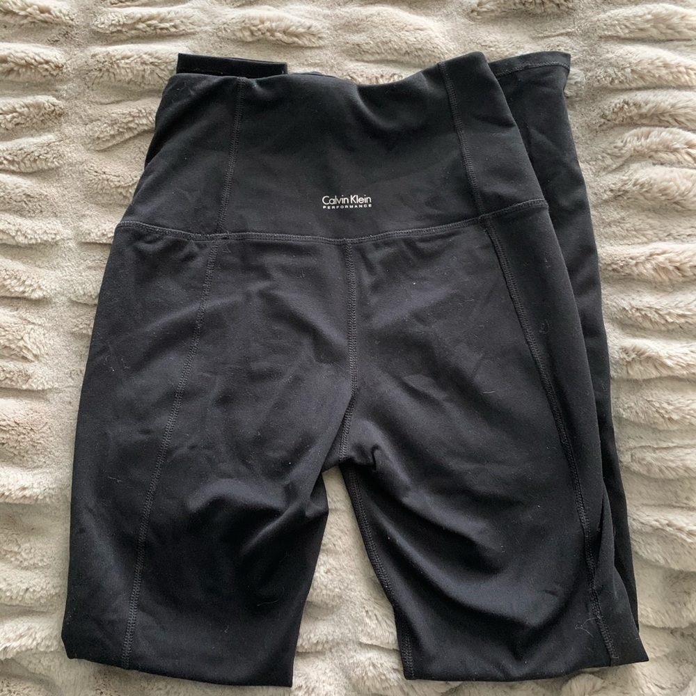 Black Calvin Klein leggings